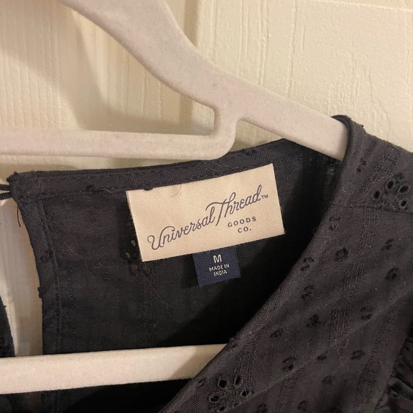 Target Black Ruffle Blouse - Picture 3 of 4